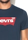 Levi's, Тъмносиня тениска с лого, Тъмносин, M
