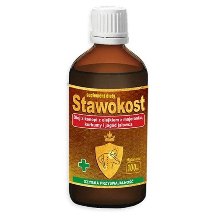 Supliment alimentar Stawokost, ASEPTA, Ulei de canepa, 30 ml