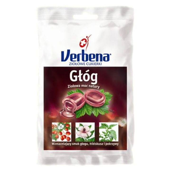 Bomboane din plante Verbena, Paducel, 60g