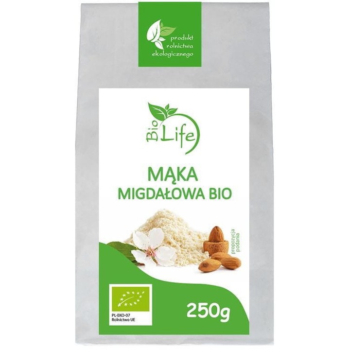 Faina de migdale Bio Life, 250g
