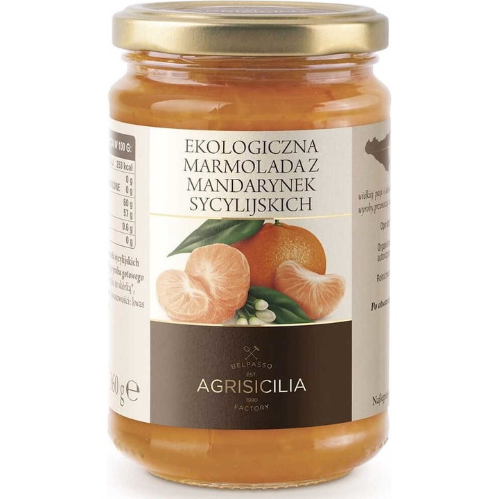 Marmelada siciliana BIO, Agrisicilia, 360 g