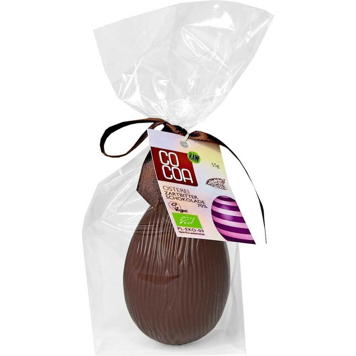 Ou de ciocolata neagra BIO, Cocoa, 55 g
