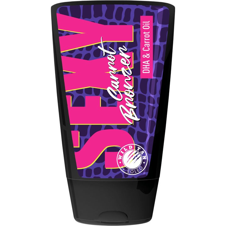 Крем за солариум Soleo, Wild Tan Sexy Bronzer, Морков, 125 мл