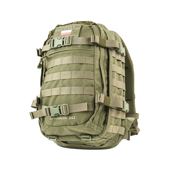 Rucsac, WISPORT, Sparrow II, 20 l, Verde militar
