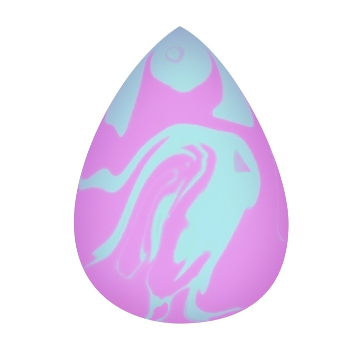 Burete pentru machiaj, KillyS, Mov/Albastru