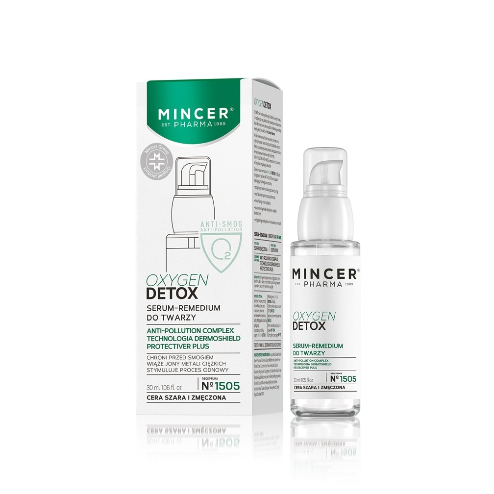 Ser facial Oxygen Detox, Mincer Pharma, 30 ml eMAG.ro