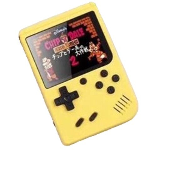 Consola jocuri retro, Blackbird, Plastic, Galben, Mini