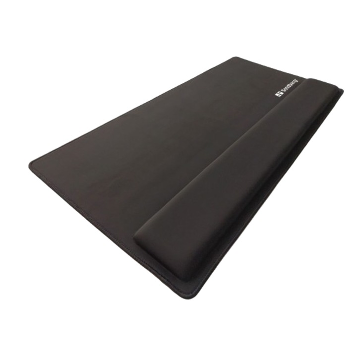 Mouse pad Sandberg Desk Pad Pro, Negru, 712x350x23 mm