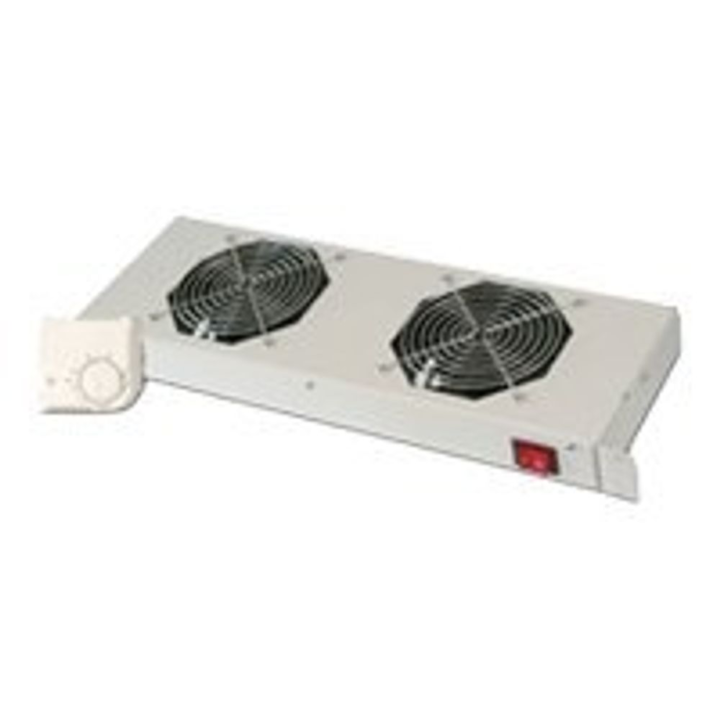 Вентилационен модул Digitus за монтаж на 483 mm (19") DN-19 FAN-2-HO