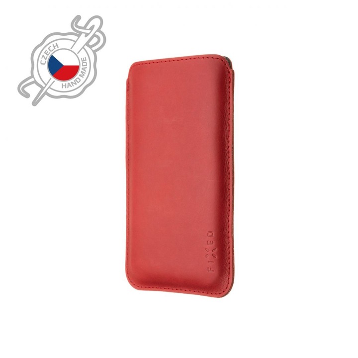 FIXED Vékony Apple iPhone 12 Pro Max/13 Pro Max, Piros, Mobiltelefon Kiegészítő, 189028, Mobiltelefon tok
