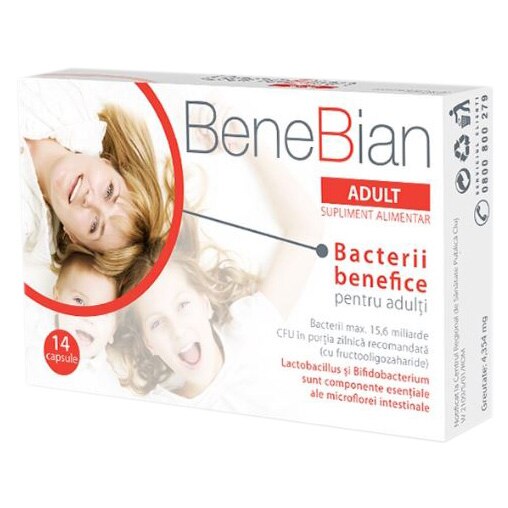 Supliment alimentar Benebian Walmark, 14 capsule