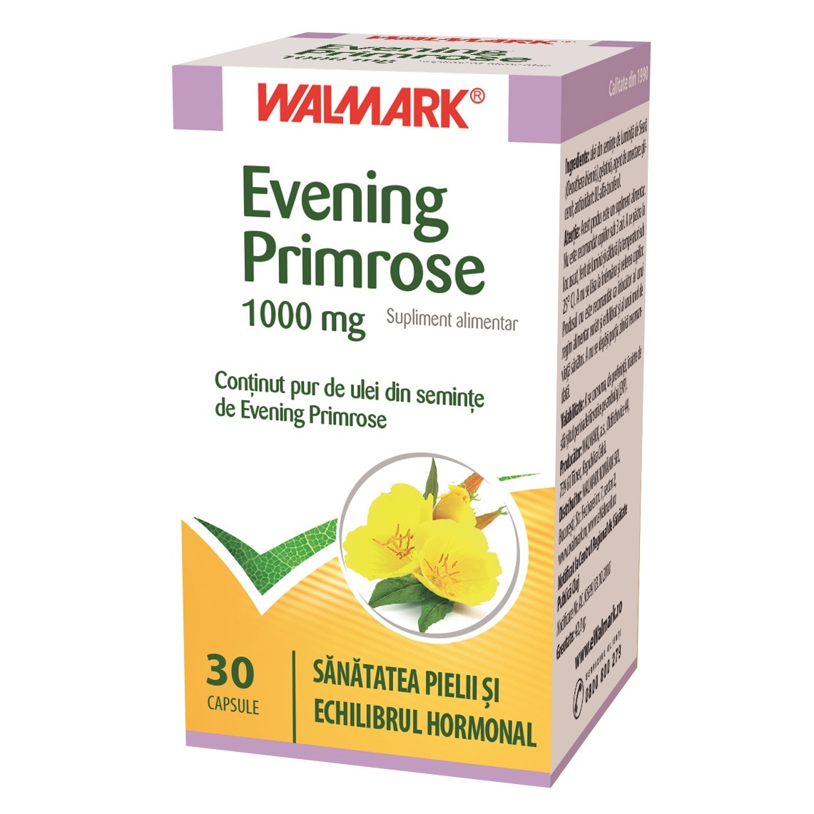 Supliment alimentar Evening Primrose Walmark, 30 capsule