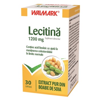 Supliment alimentar Lecitina Walmark, 30 capsule Supliment alimentar Lecitina Walmark, 30 capsule