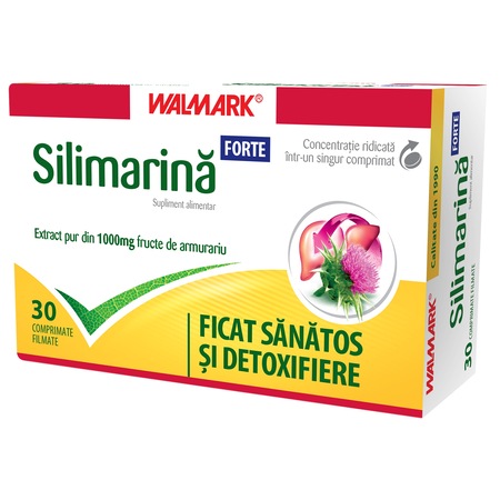 Supliement Alimentar Silimarina Forte Walmark 30 Tabete Emag Ro