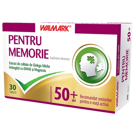 Supliment Alimentar Pentru Memorie Walmark 30 Tablete Emag Ro