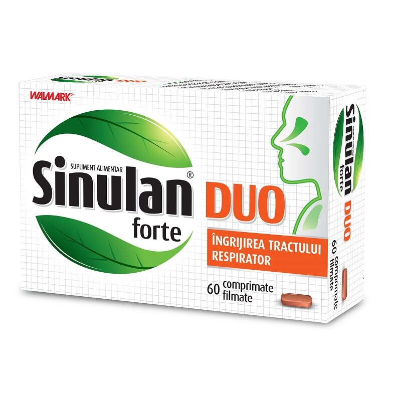 Supliement alimentar Sinulan Forte Walmark, 60 tablete