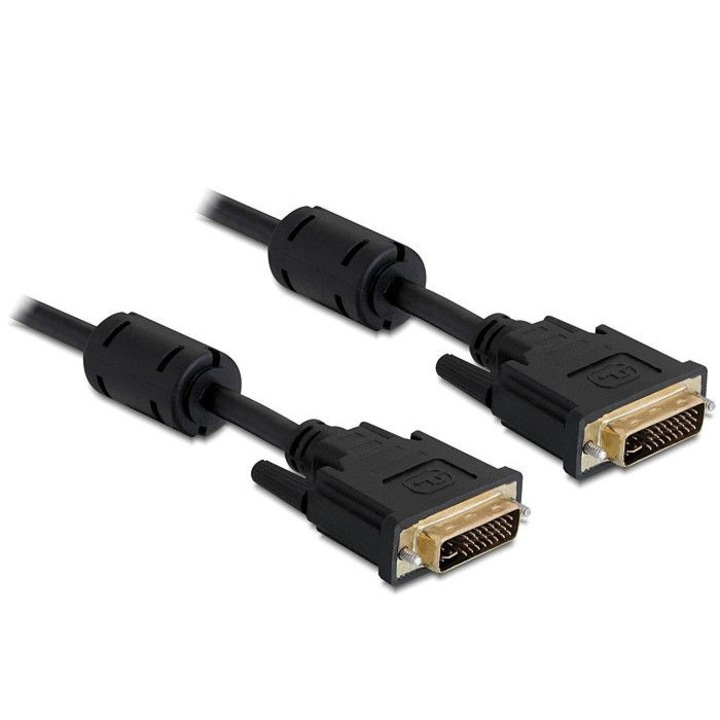 Cablu de date, DeLock, 1 m, Negru