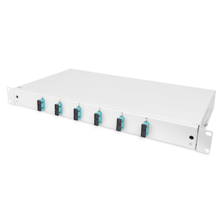 Adaptor optic, Digitus, DN-96320/3 SC 1 dB Gri DN-96320/3