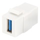 Модул Digitus Keystone DN-93404 Бял