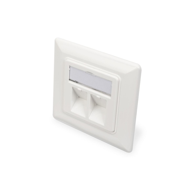 Щепсел за кабел, Digitus, DN-93801-1, RJ-45, бял