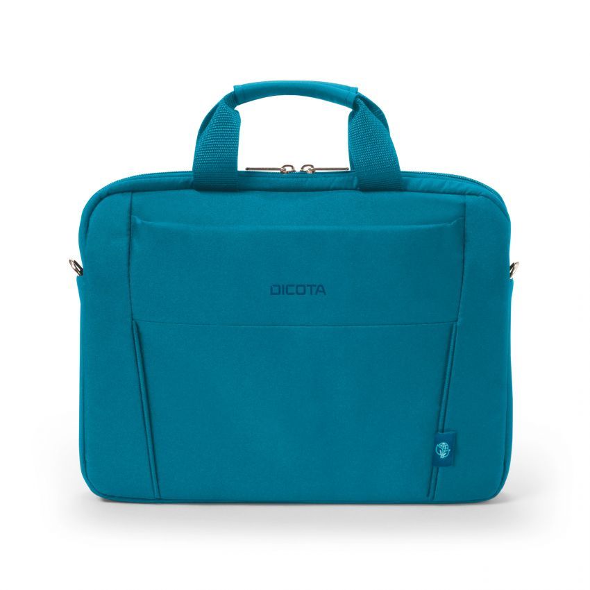 Geanta laptop Eco Slim Case Base, Dicota, Poliester, 13-14.1", Albastru