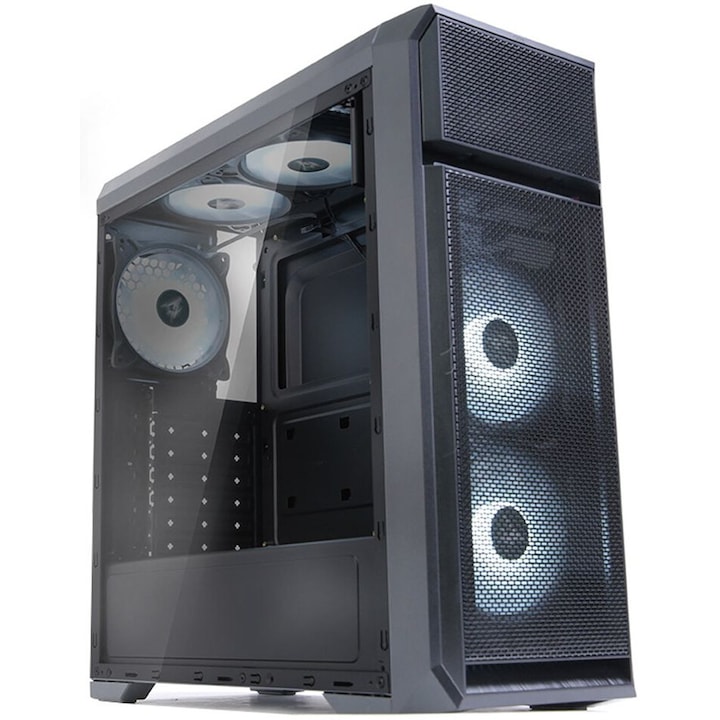 Компютърна кутия Zalman N5 OF, Черен, Middle Tower