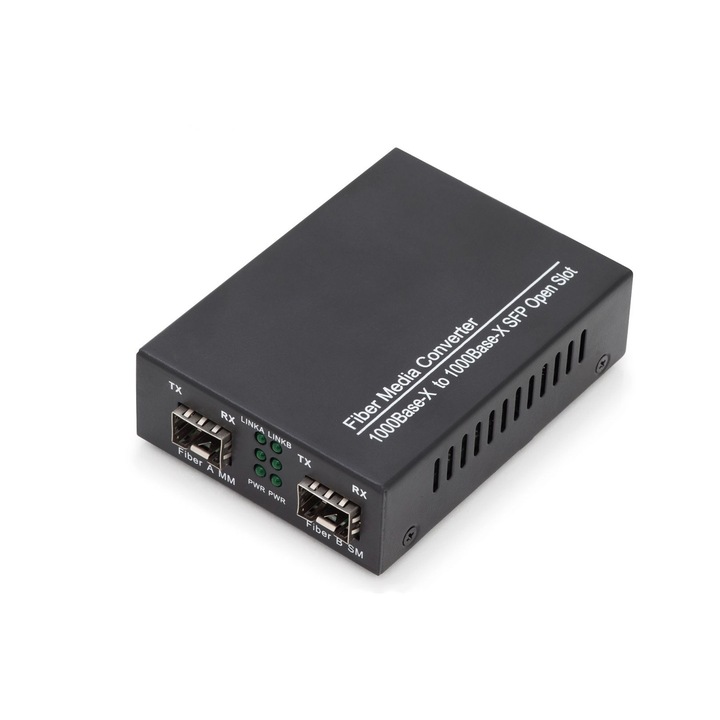 Digitus Gigabit multimode to singlemode media converter DN-82133