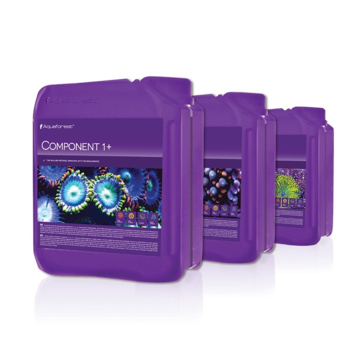 Set 3 solutii acvariu/sare minerala, Aquaforest