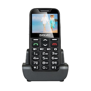 Telefon mobil, Evolveo, EasyPhone, EP-600 XD, Negru