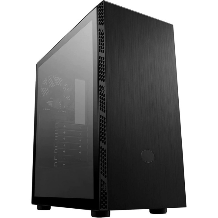 Кутия PC Case MB600L V2, Cooler Master, Middle Tower, 2 x USB 3.2, черен
