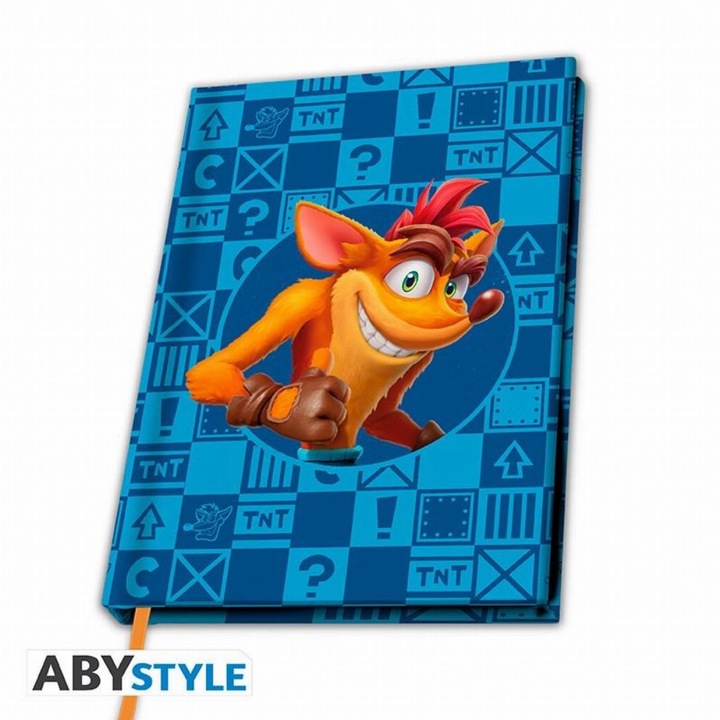 Crash Bandicoot - Crash és Coco jegyzetfüzet