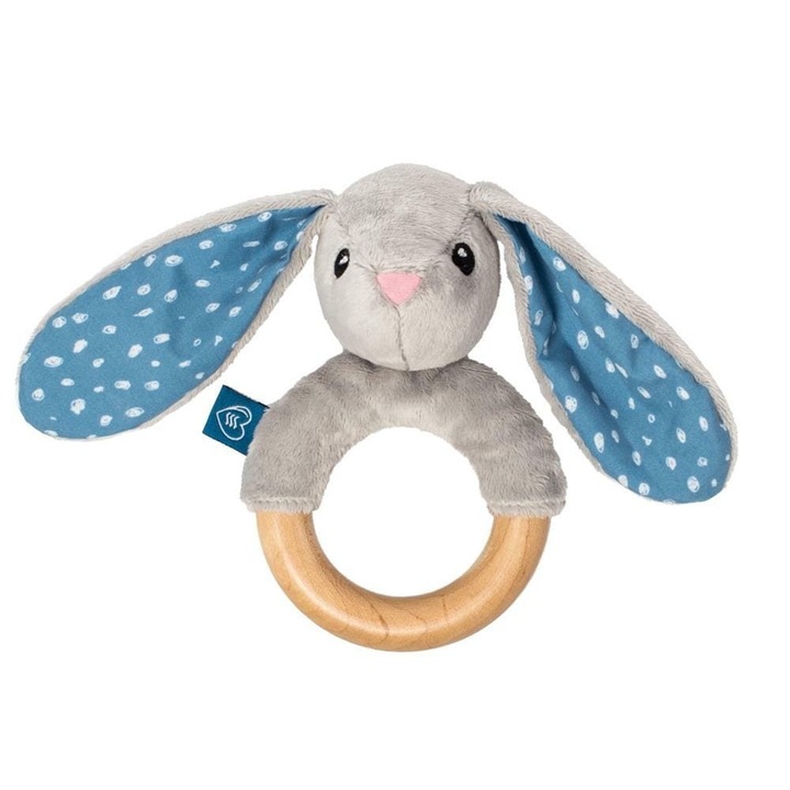 Играчка за зъби, Whisbear, Wood, Blue
