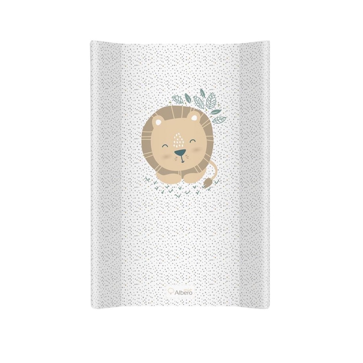 Saltea de infasat bebelusi, Albero Mio, 48 x 70 cm, Gri