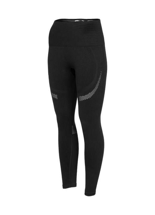 Colanti dama, 4F, Poliester/Elastan, Negru, XS/S