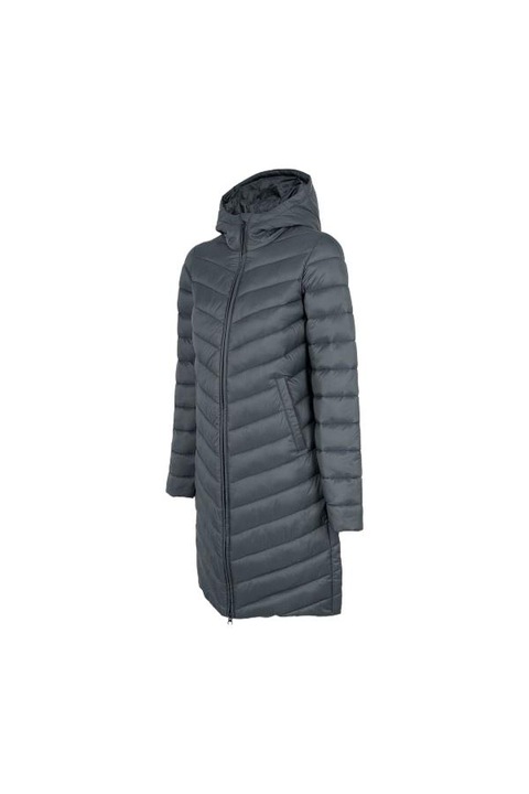 Geaca matlasata dama, 4F, Poliamida/Poliester, Albastru, XL INTL