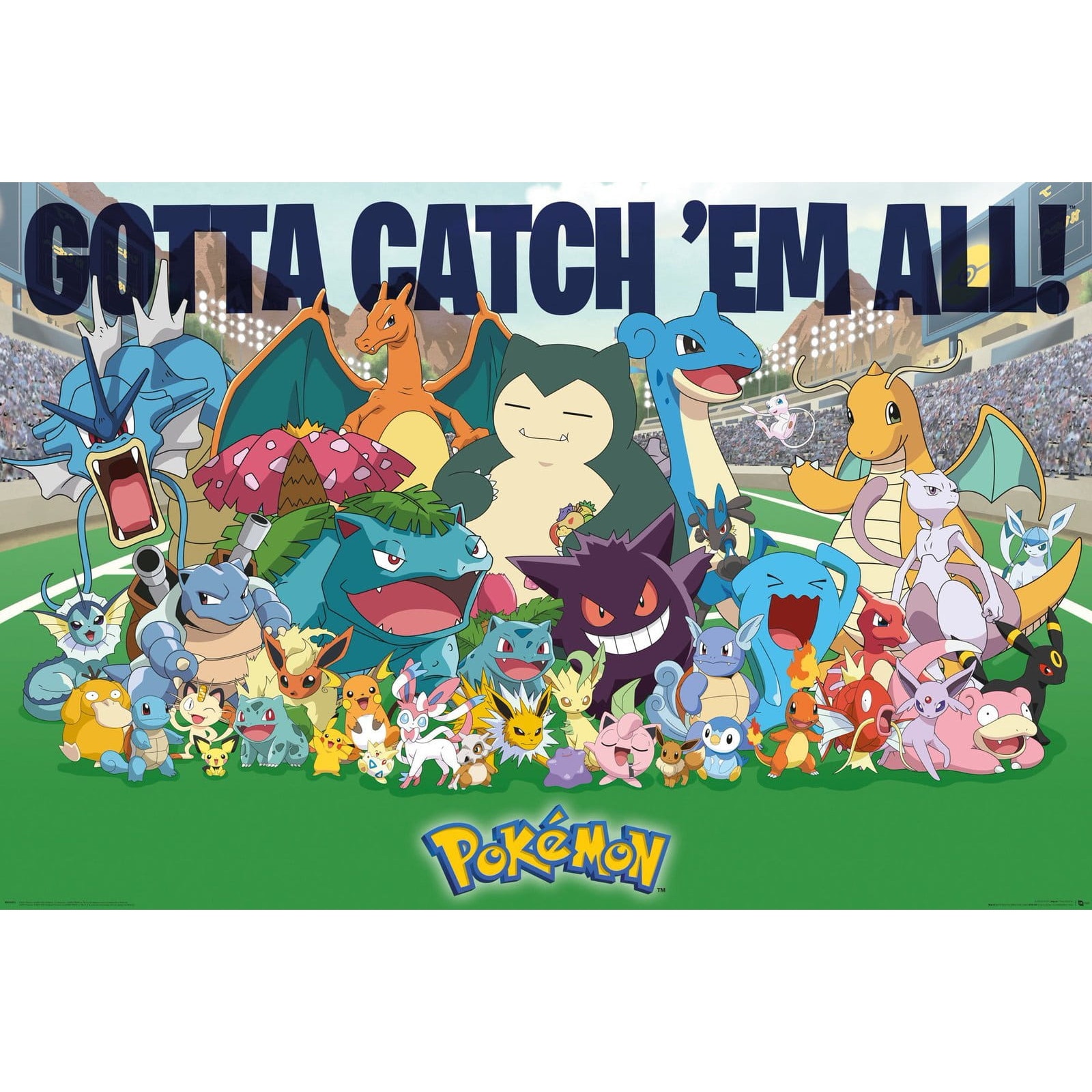 GB eye Pokémon Eevee Evolution 61 x 91.5cm Maxi Poster