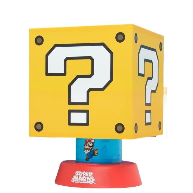 Lampa Question Block Super Mario Bros, Paladone 