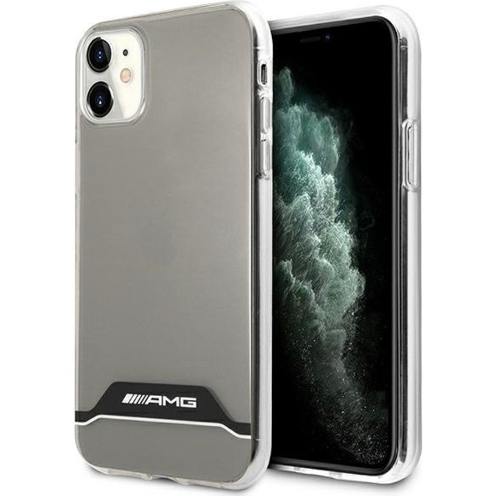 Husa telefon compatibila cu Apple iPhone 11, AMG, TPU, transparent