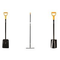 Set Fiskars Solid, Cazma + Lopata + Grebla