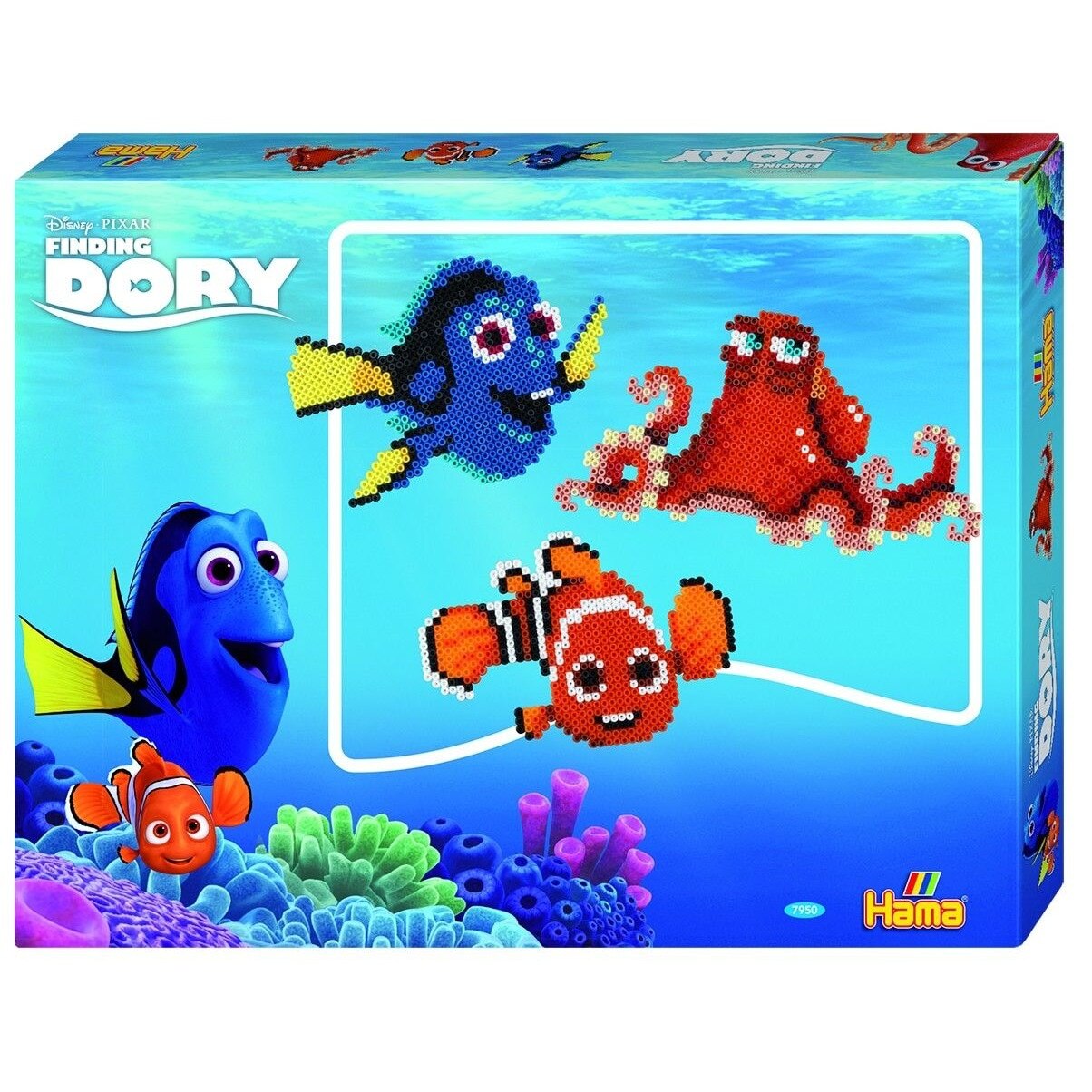 Margele de calcat HAMA MIDI Cautand pe DORY 4000 margele in cutie