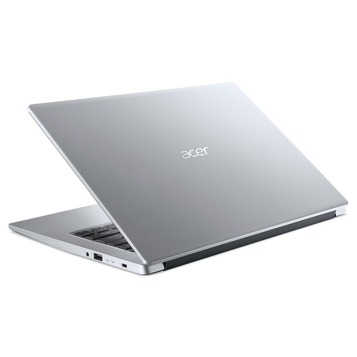 Laptop, Acer, 14", Intel Celeron Dual Core N4500, 4GB, SSD 256GB, Gri