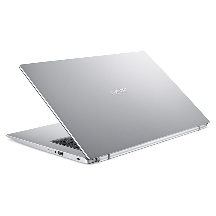 Laptop Acer Aspire 3 A317-54-52F3, Intel Core i5-1235U, 16GB, DDR4, SSD 512GB, Argintiu