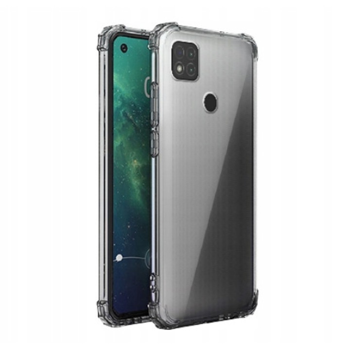 Husa anti-soc pentru Xiaomi Redmi 9C, Martech, Transparent