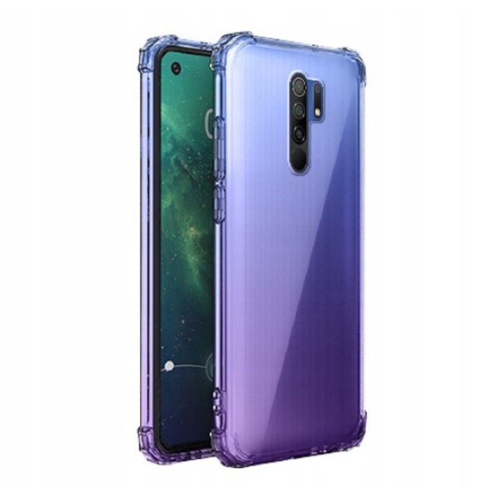 Husa anti-soc Transparenta Martech, pentru Xiaomi Redmi 9