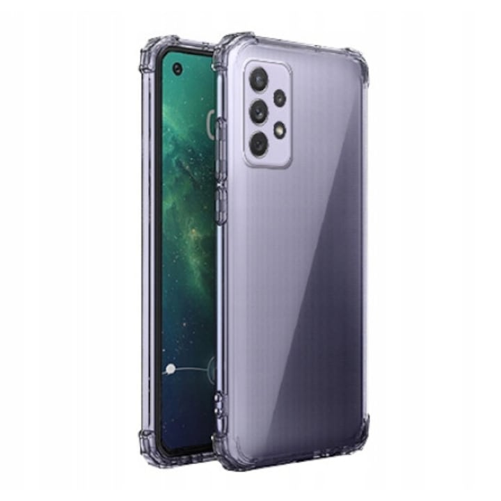Husa pentru Samsung Galaxy A72, Martech, TPU, Transparent