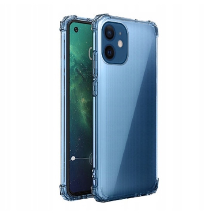 Husa anti soc pentru Iphone 12 Mini, Martech, Transparent