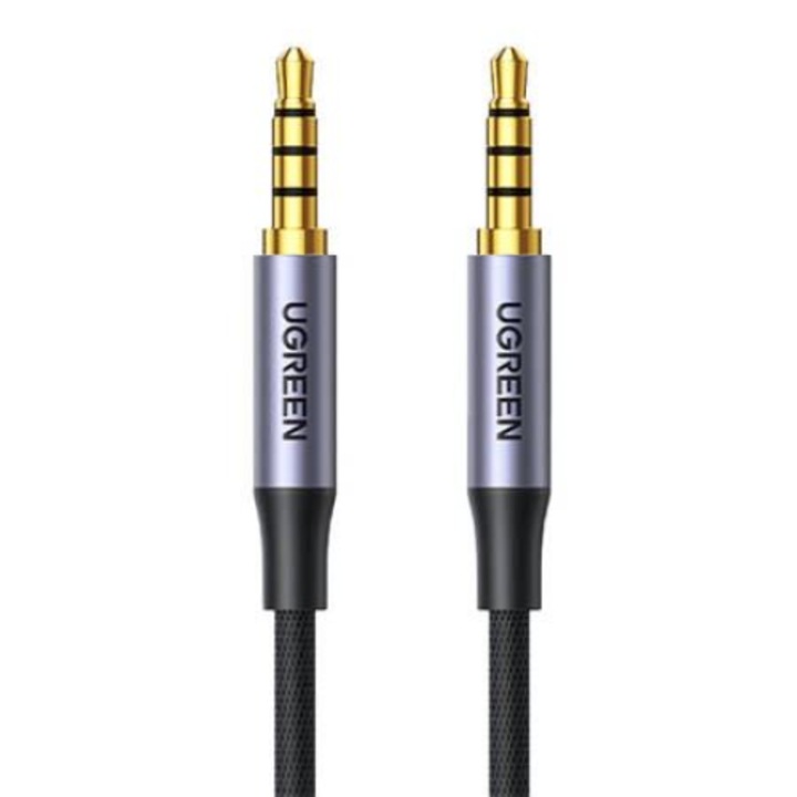 UGREEN AV183 Mini jack kábel, 3,5 mm, AUX, 1 m, fekete