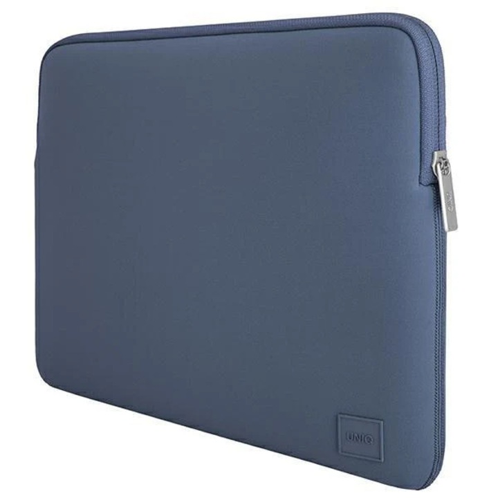 Husa din neopren Uniq Cyprus compatibila cu laptop 14 inch, Waterproof, Albastru