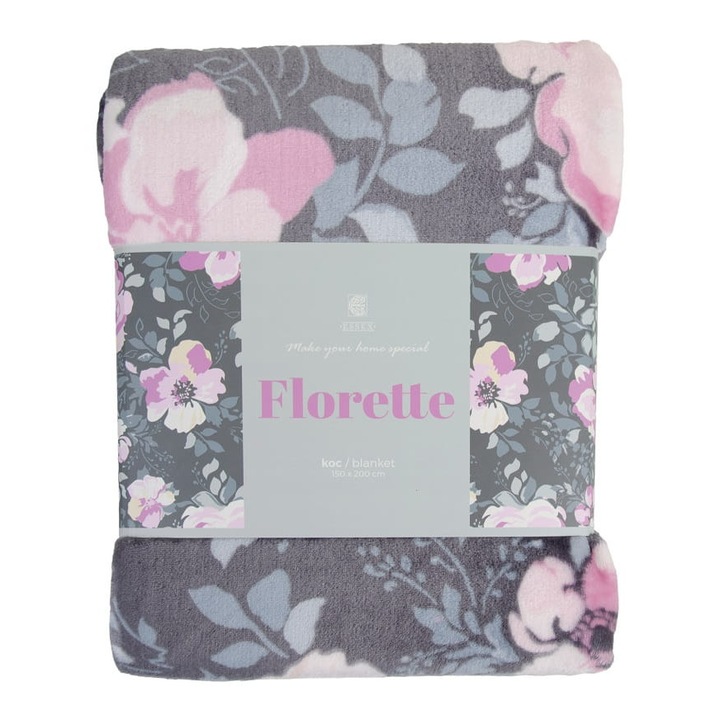 Patura, Essex, Microfibra, Poliester, 150x200 cm, Multicolor