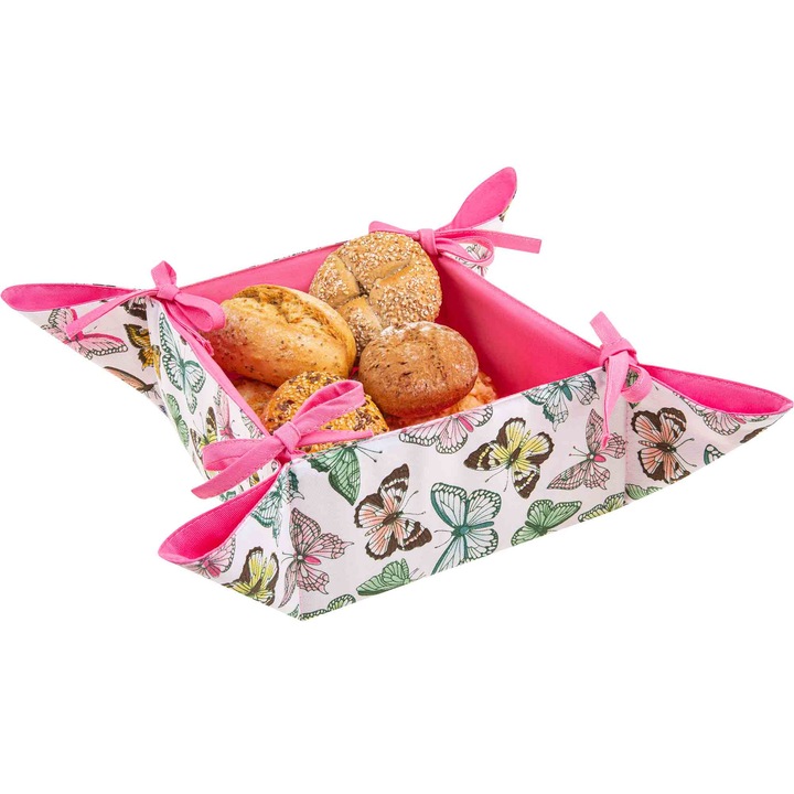 Cos de paine, Spod Igly i Nitki, Bumbac/Poliester, 23x23x7cm, Multicolor